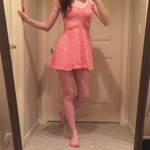 Floral fit and flare dress